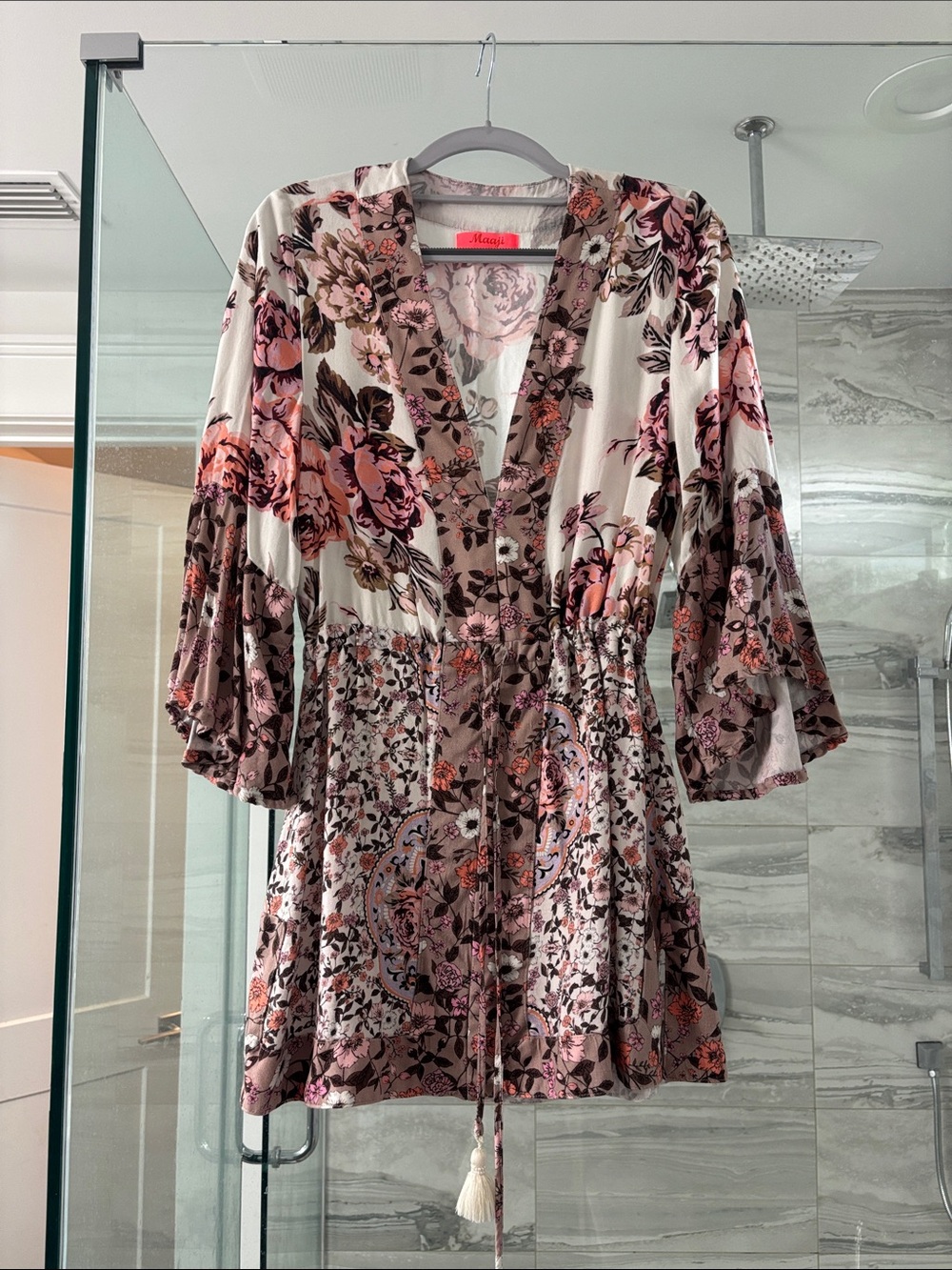 Boho Maaji Floral coverup / mini dress